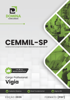 Vigia CEMMIL Mogi Guaçu SP | Apostila 2026
