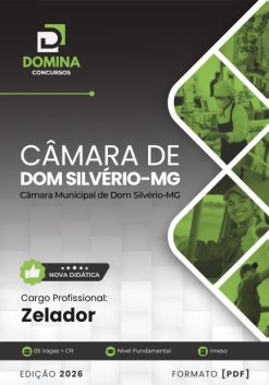 Zelador Câmara Dom Silvério MG | Apostila 2026