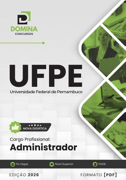 Administrador UFPE | Apostila 2027 1 Administrador UFPE | Apostila 2027
