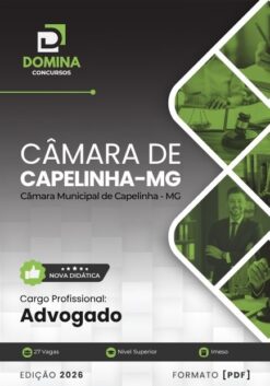 Advogado Câmara Capelinha MG | Apostila 2026
