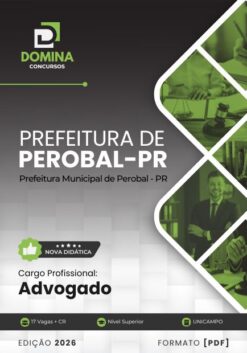 Advogado Perobal PR | Apostila 2026