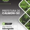 Advogado Prefeitura de Calmon SC | Apostila 2026