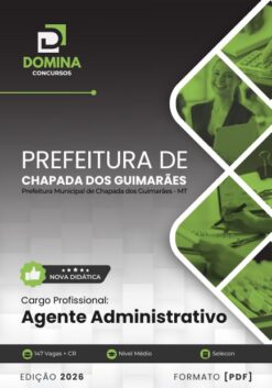 Agente Administrativo Chapada dos Guimarães MT | Apostila 2026