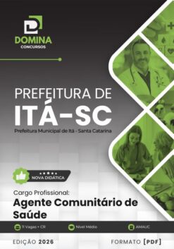 Agente Comunitário de Saúde Itá SC | Apostila 2026
