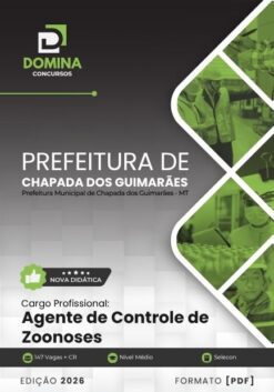 Agente de Controle de Zoonoses Chapada dos Guimarães MT | Apostila 2026