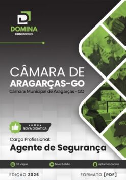 Agente de Segurança Câmara Aragarças GO | Apostila 2026