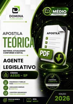 Agente Legislativo Câmara Assis SP | Apostila 2026