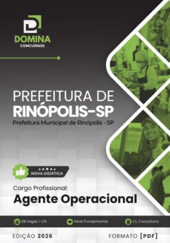 Agente Operacional Rinópolis SP | Apostila 2026