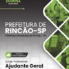 Ajudante Geral Rincão SP | Apostila 2026
