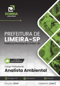 Analista Ambiental Limeira SP | Apostila 2026