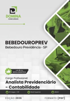 Analista Contabilidade BebedouroPREV SP | Apostila 2026