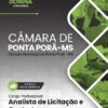 Analista de Licitação e Contratos Câmara Ponta Porã MS | Apostila 2026 2 Analista de Licitação e Contratos Câmara Ponta Porã MS | Apostila 2026