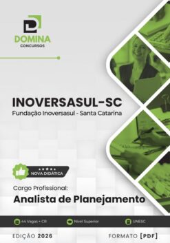 Analista de Planejamento InoversaSul SC | Apostila 2026