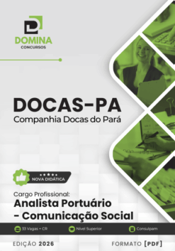 Analista Portuário Comunicação Social Companhia Docas PA | Apostila 2026