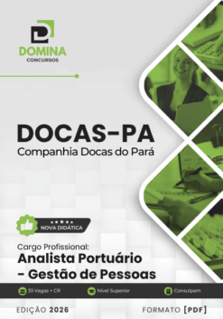 Analista Portuário Gestão de Pessoas Companhia Docas PA | Apostila 2026