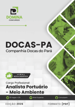 Analista Portuário Meio Ambiente Companhia Docas PA | Apostila 2026