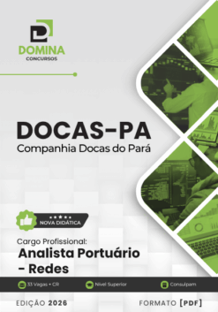 Analista Portuário Redes Companhia Docas PA | Apostila 2026