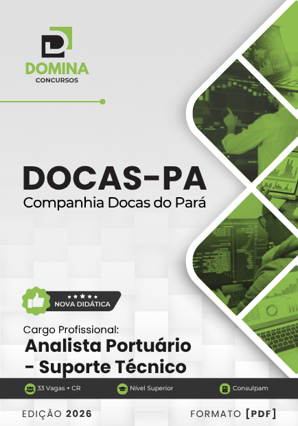Analista Portuário Suporte Técnico Companhia Docas PA | Apostila 2026 1 Analista Portuário Suporte Técnico Companhia Docas PA | Apostila 2026