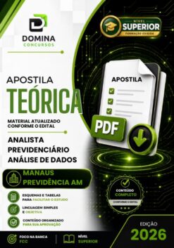 Analista Previdenciário Análise de Dados MANAUSPREV AM | Apostila 2026