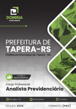 Analista Previdenciário Tapera RS | Apostila 2026