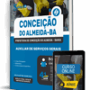 Apostila Prefeitura de Conceição do Almeida-BA 2026 - Auxiliar de Serviços Gerais