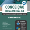Apostila Prefeitura de Conceição do Almeida-BA 2026 em PDF - Enfermeiro