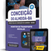 Apostila Prefeitura de Conceição do Almeida-BA 2026 - Monitor de Transporte Escolar