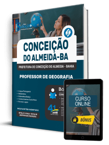 Apostila Prefeitura de Conceição do Almeida-BA 2026 - Professor de Geografia