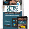 Apostila SETEC Campinas-SP 2026 - Agente de Suporte Técnico