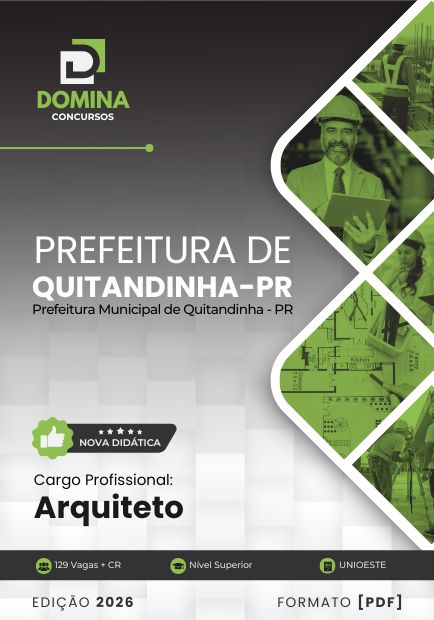 Arquiteto Quitandinha PR | Apostila 2026 1 Arquiteto Quitandinha PR | Apostila 2026