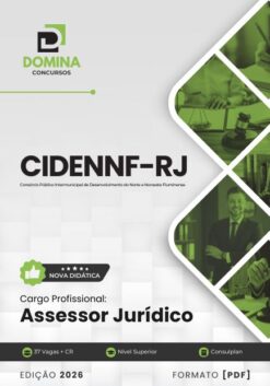 Assessor Jurídico CIDENNF RJ | Apostila 2026