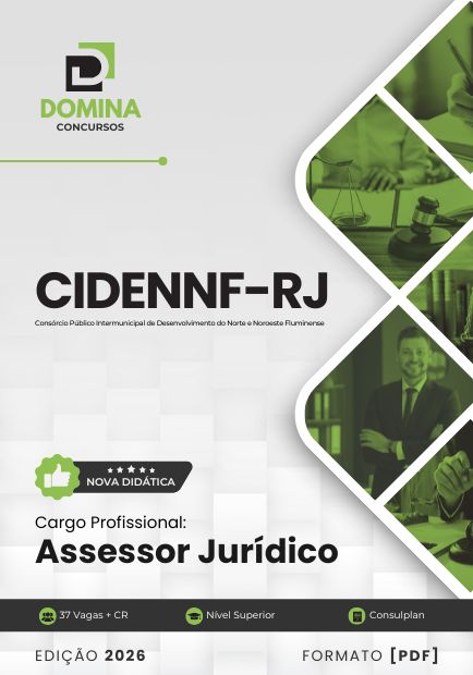 Assessor Jurídico CIDENNF RJ | Apostila 2026 1 Assessor Jurídico CIDENNF RJ | Apostila 2026
