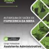 Assistente Administrativo AMS Itapecerica da Serra SP | Apostila 2026