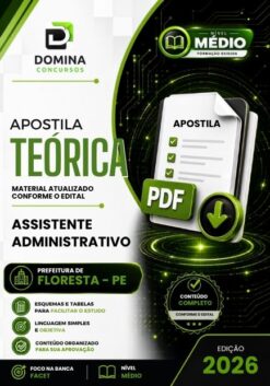 Assistente Administrativo Floresta PE | Apostila 2026