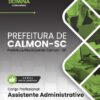 Assistente Administrativo Prefeitura de Calmon SC | Apostila 2026