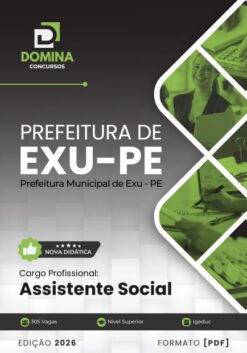 Assistente Social EXU PE | Apostila 2026