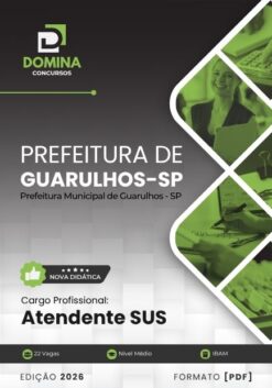Atendente SUS Guarulhos SP | Apostila 2026