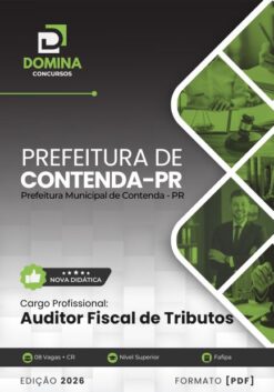 Auditor Fiscal de Tributos Contenda PR | Apostila 2026