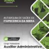 Auxiliar Administrativo AMS Itapecerica da Serra SP | Apostila 2026 2 Auxiliar Administrativo AMS Itapecerica da Serra SP | Apostila 2026