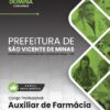 Auxiliar de Farmácia São Vicente de Minas MG | Apostila 2026