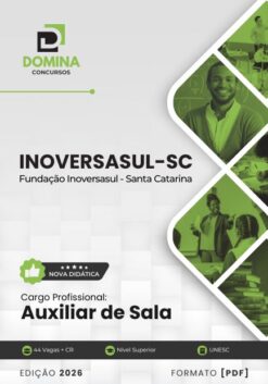Auxiliar de Sala InoversaSul SC | Apostila 2026