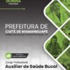 Auxiliar de Saúde Bucal Cuité de Mamanguape PB | Apostila 2026