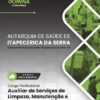 Auxiliar de Serviços de Limpeza e Conservação AMS Itapecerica da Serra SP | Apostila 2026