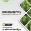 Auxiliar de Serviços Gerais BebedouroPREV SP | Apostila 2026