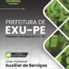 Auxiliar de Serviços Gerais EXU PE | Apostila 2026