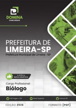 Biólogo Limeira SP | Apostila 2026