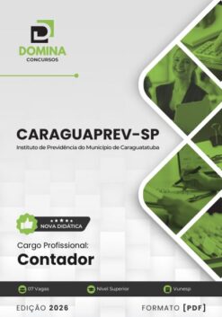 Contador CaraguaPrev SP | Apostila 2026