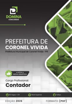 Contador Coronel Vivida PR | Apostila 2026