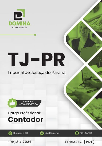 Contador TJ PR | Apostila 2026 1 Contador TJ PR | Apostila 2026