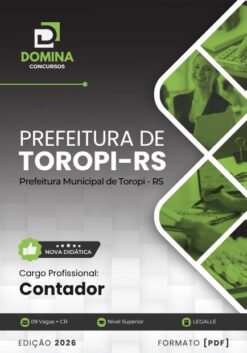 Contador Toropi RS | Apostila 2026